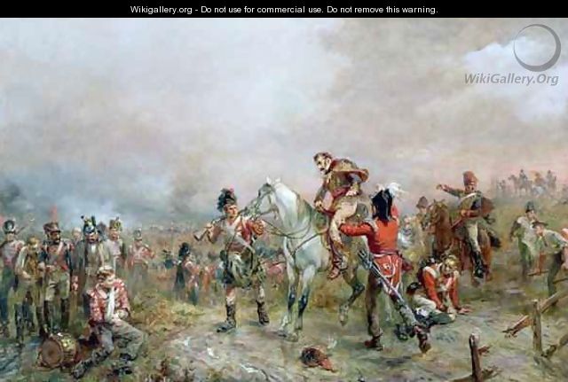 The Field at Waterloo - Robert Alexander Hillingford