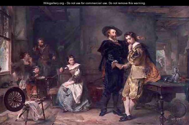 Van Dycks First Love - Robert Alexander Hillingford