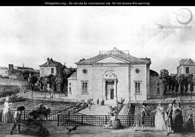 The Great Amphitheatre of Jardin des Plantes in Paris in 1794 - (after) Hilaire, Jean-Baptiste