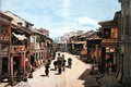 A street in Hong Kong in the mid nineteenth century - (after) Hildebrandt, Eduard