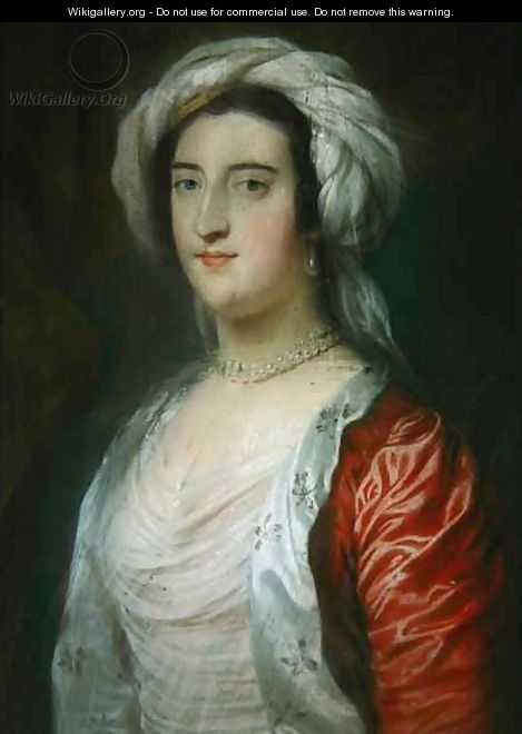 Caroline 1723-74 1st Lady Holland - William Hoare