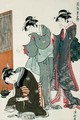 Dozing Tea Seller - (after) Hiroshige, Ando or Utagawa