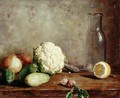 Still Life with Cauliflower 2 - Alfred Hirv