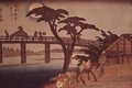 Moonlight over Nagacubo - Utagawa or Ando Hiroshige