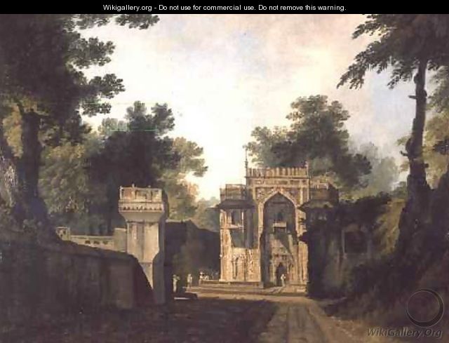 Entrance Gateway to a Mosque at Chunagarh - William Hodges