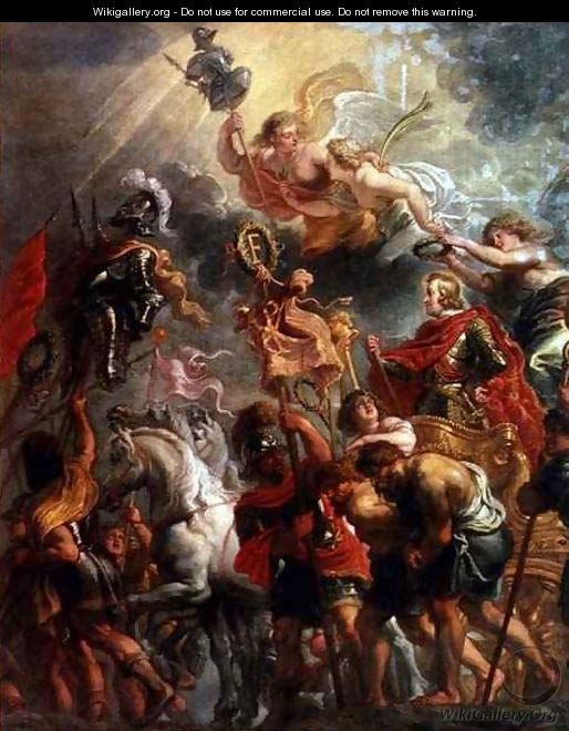Triumphal Entry into Antwerp of Cardinal Infante Ferdinand of Spain - Jan van den Hoecke