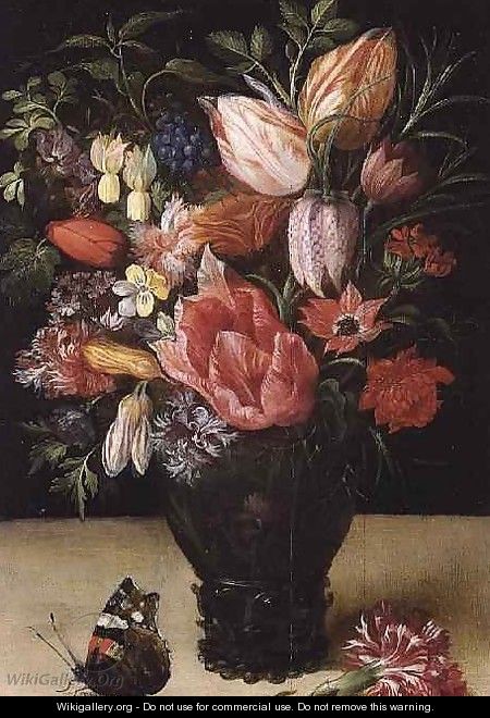 Still Life of Flowers 2 - Kasper or Gaspar van den Hoecke