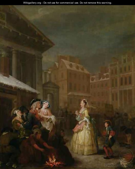 The Four Times of Day Morning - William Hogarth