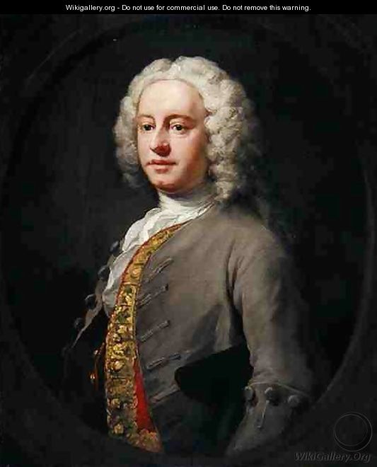 Portrait of an Unknown Man - William Hogarth