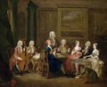 A Musical Party the Mathias Family - William Hogarth