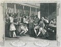 The Industrious Prentice Alderman of London the Idle one Impeachd Before Him by his Accomplice plate X of Industry and Idleness - William Hogarth