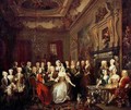 The Assembly at Wanstead House - William Hogarth