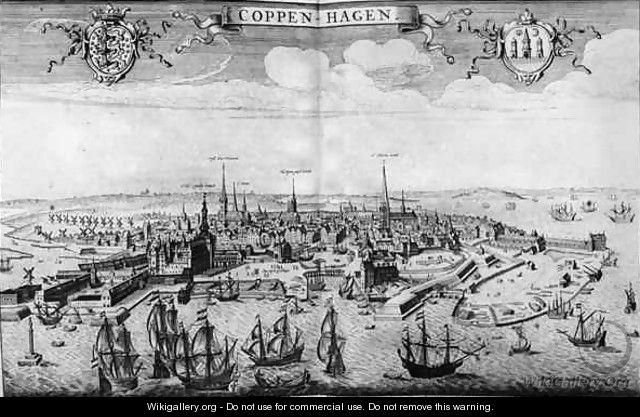 View of Copenhagen - Rombout Van den Hoeye