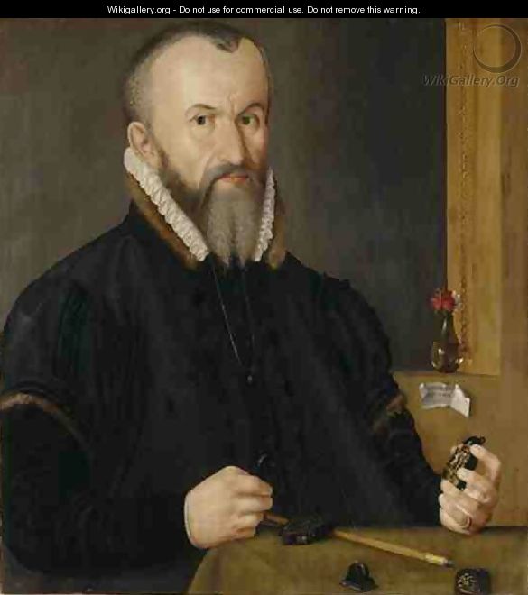 Portrait of a Nuremberger Goldsmith - Hans Hoffmann
