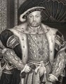 Portrait of King Henry VIII 1491-1547 2 - (after) Holbein the Younger, Hans