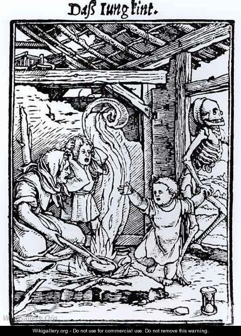 Death Taking a Child - (after) Holbein the Younger, Hans