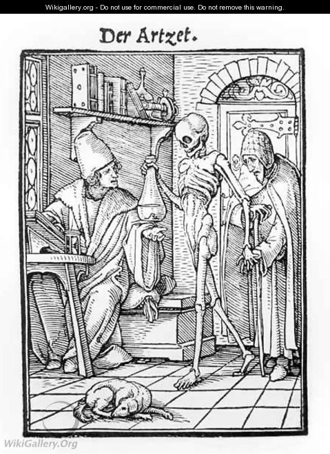 Death and the Physician - (after) Holbein the Younger, Hans