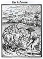 Death and the Ploughman - (after) Holbein the Younger, Hans