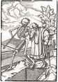 Death comes to the Old Man - (after) Holbein the Younger, Hans