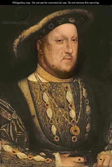 Portrait of Henry VIII 1491-1547 - (after) Holbein the Younger, Hans