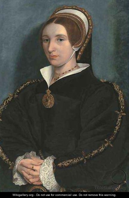 Portrait of a Lady thought to be Catherine Howard - (after) Holbein the Younger, Hans