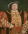 Portrait of Henry VIII - (after) Holbein the Younger, Hans