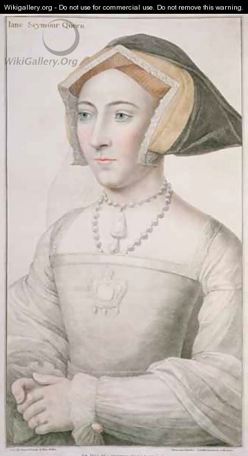Jane Seymour c 1509-37 - (after) Holbein the Younger, Hans
