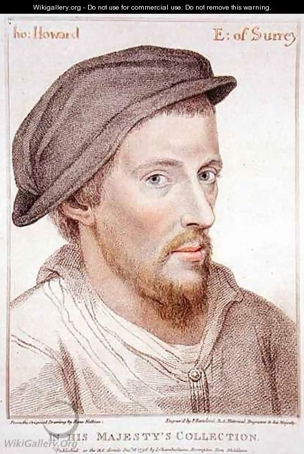 Henry Howard Earl of Surrey 2 - (after) Holbein the Younger, Hans
