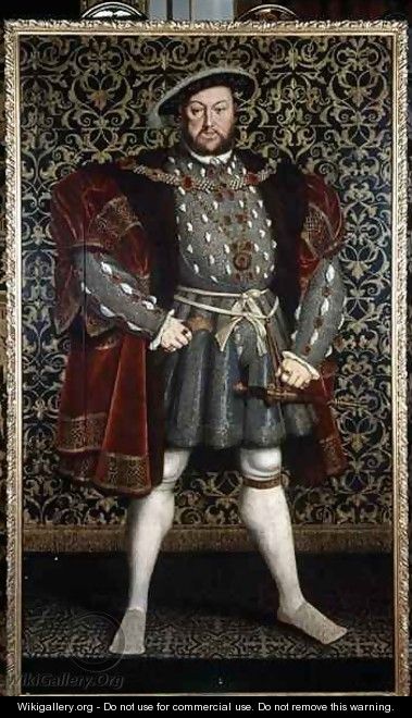 Portrait of King Henry VIII - (after) Holbein the Younger, Hans
