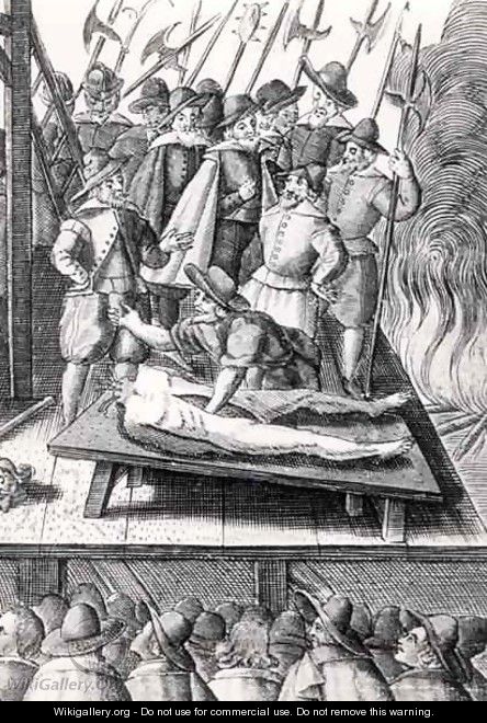 Execution of Catholics in England during the reign of Elizabeth I 1533-1603 - Franz Hogenberg