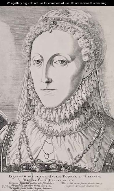 Queen Elizabeth I 1533-1603 - Remigius Hogenbergh