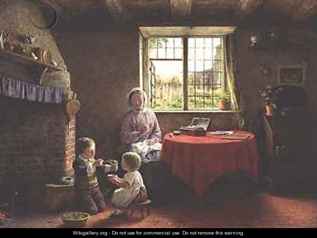 The Three Orphans - Frederick Daniel Hardy