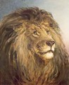 A Lions Head - Heywood Hardy