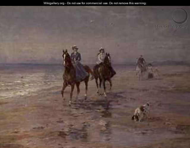 A Ride on the Beach Dublin - Heywood Hardy