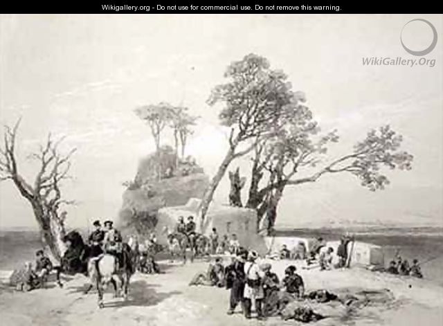 Panjab Outpost of Rhodawala Occupied by the British Piquets - (after) Hardinge, Charles Stewart
