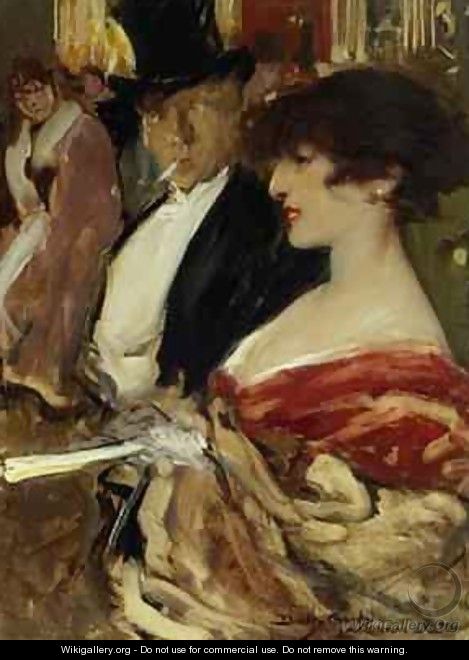 At the Opera - Dudley Hardy
