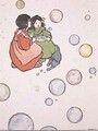 Blowing Bubbles illustrated childrens book - Florence Harrison