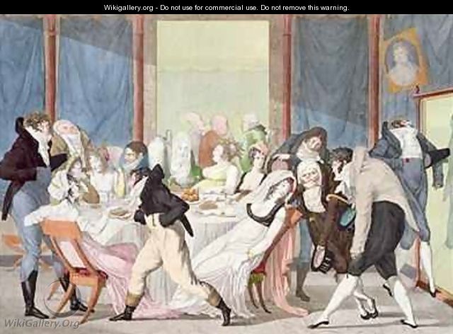 A Parisian Tea Party - Fulchran Jean Harriet