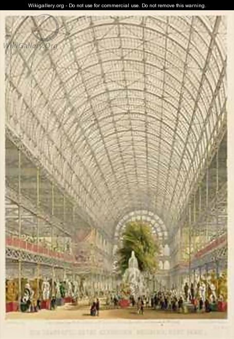Transept of the Crystal Palace - George Hawkins