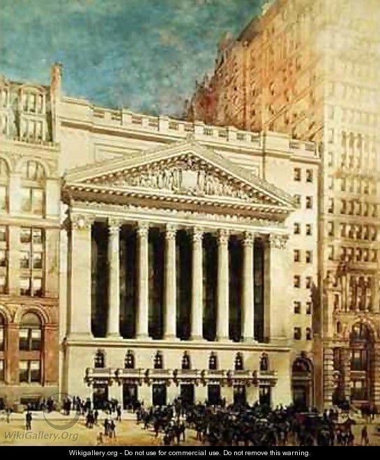 New York Stock Exchange - Hughson Hawley
