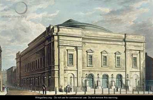 Theatre Royal Drury Lane in London - Daniel Havell