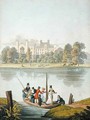 Eton College and Ferry over the Thames - Robert Havell, Jr.