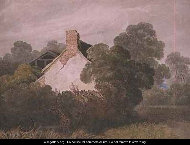 A Cottage - William Havell