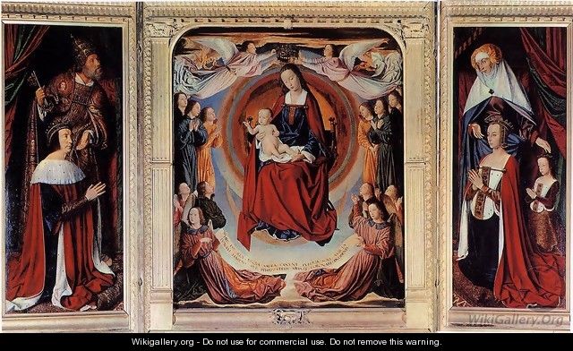 The Moulins Triptych - Unknown Painter