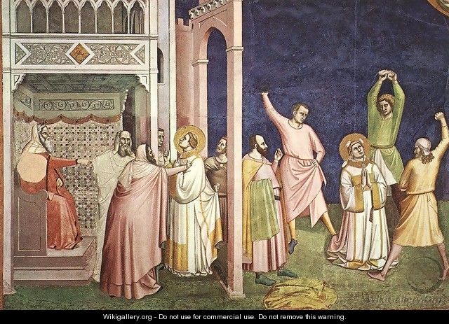 The Martyrdom of St Stephen - Bernardo Daddi