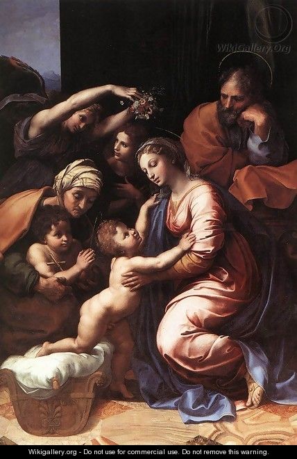 The Holy Family - Raffaelo Sanzio