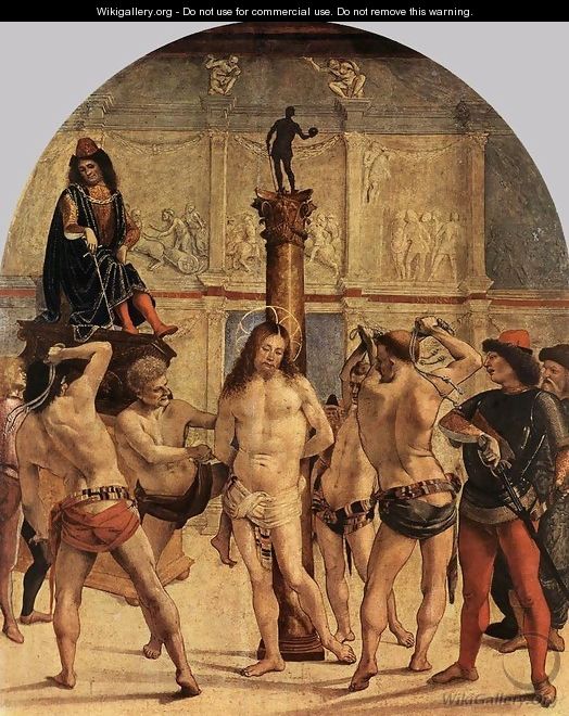 The Scourging of Christ - Luca Signorelli