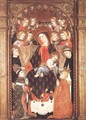 Virgin and Child with Angels and Saints - Unknown Painter