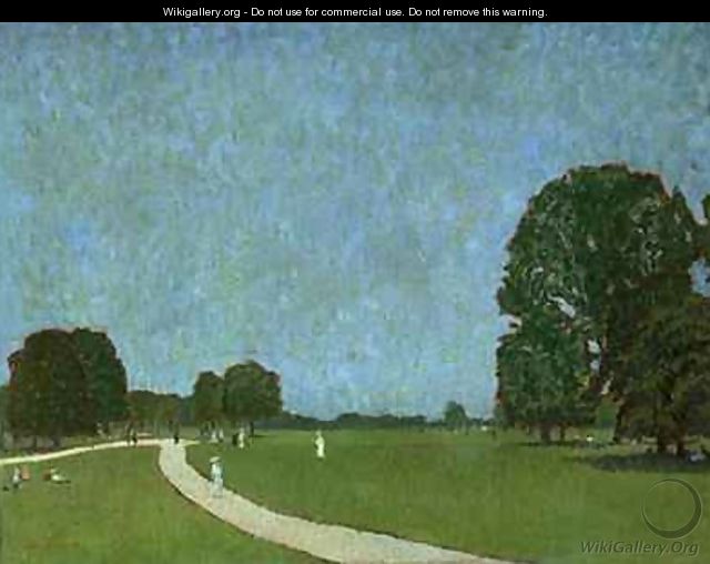 An Evening Scene in Green Park - James Hamilton Hay