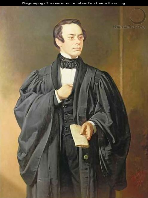 Pierre Le Sueur in his Advocates gown - William M. Hay